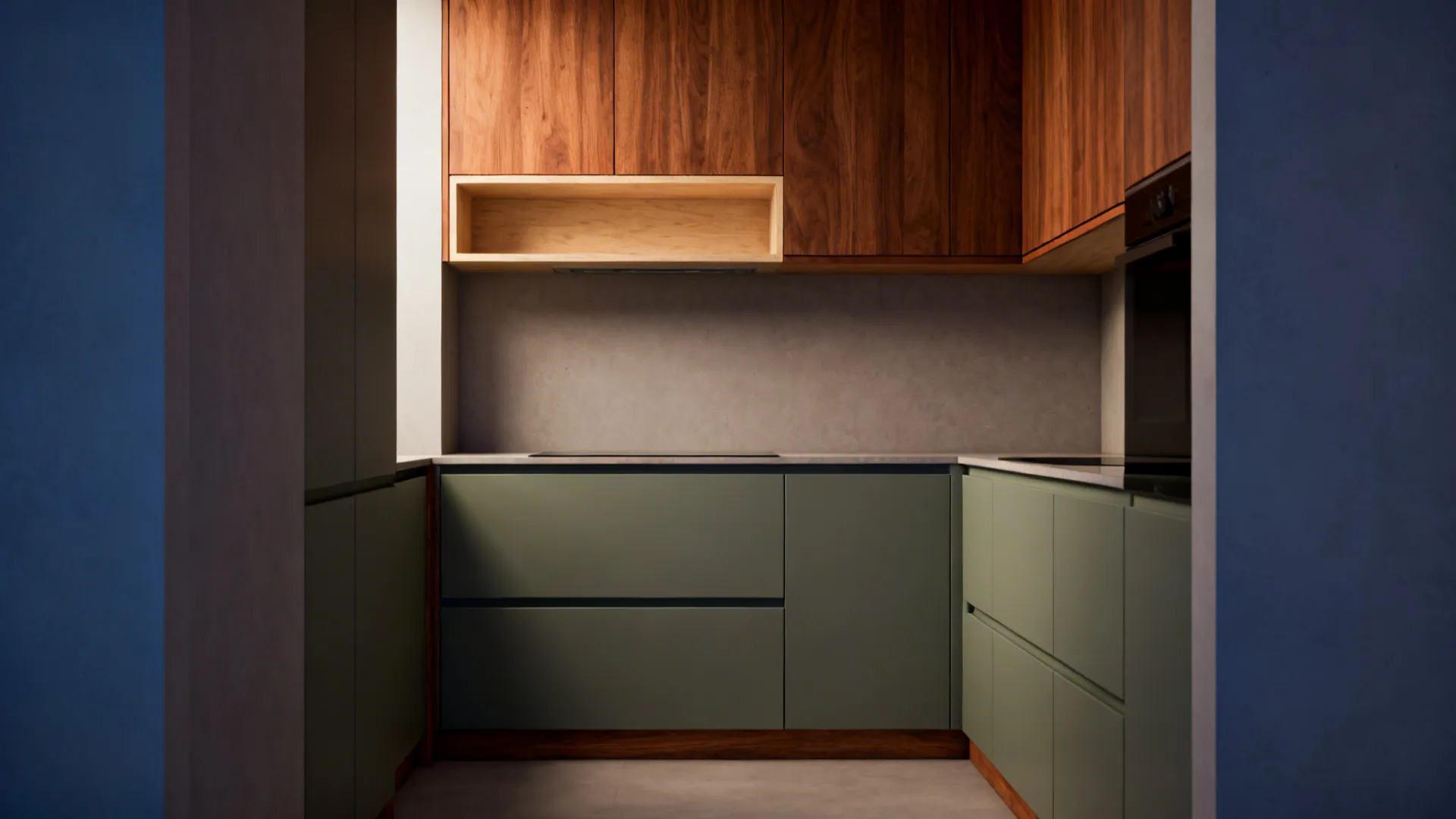 5) Plywood + Wood Veneer Warmth (or Painted Plywood with Wood Accents)