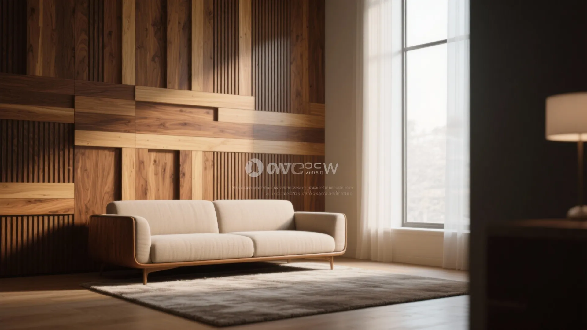 2. Mixed-width slats for textured depth