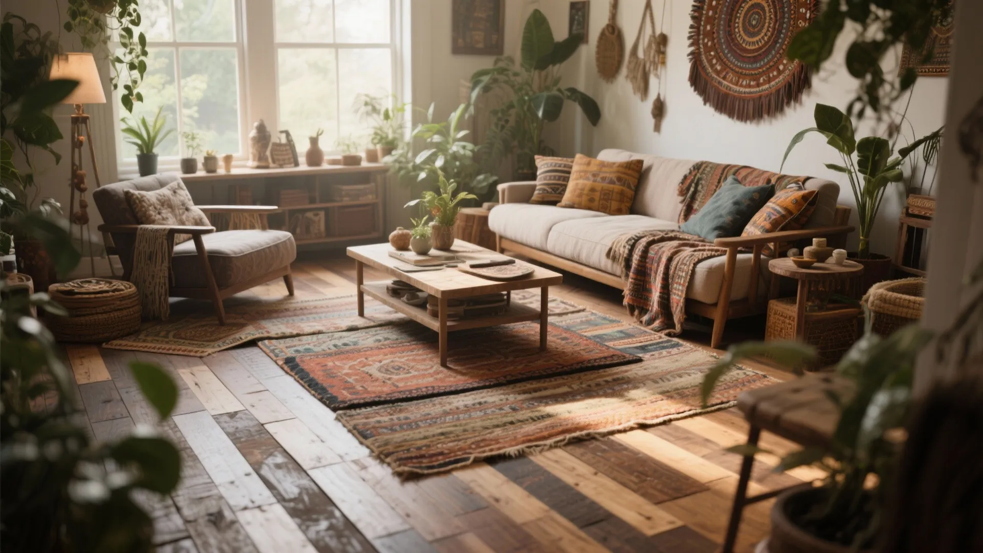 6. Mixed Width Plank Vinyl