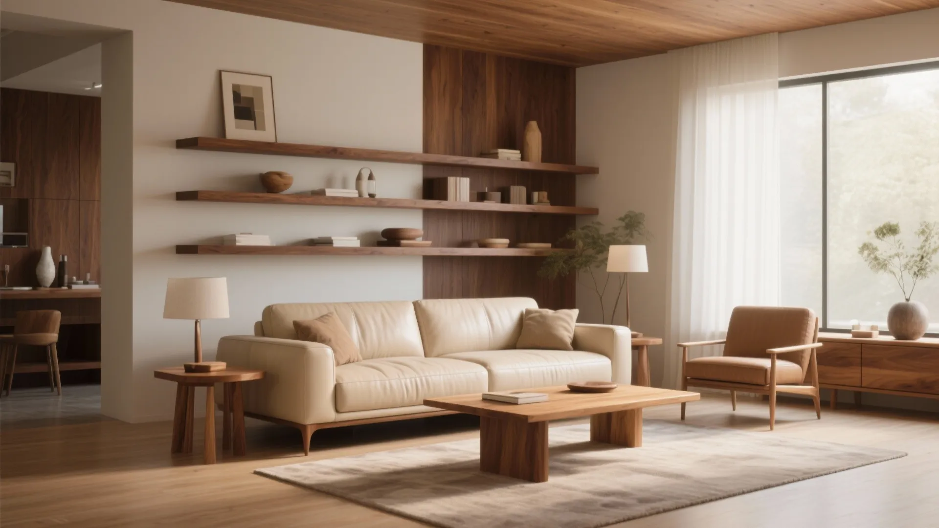 9. Mix of Wood Tones