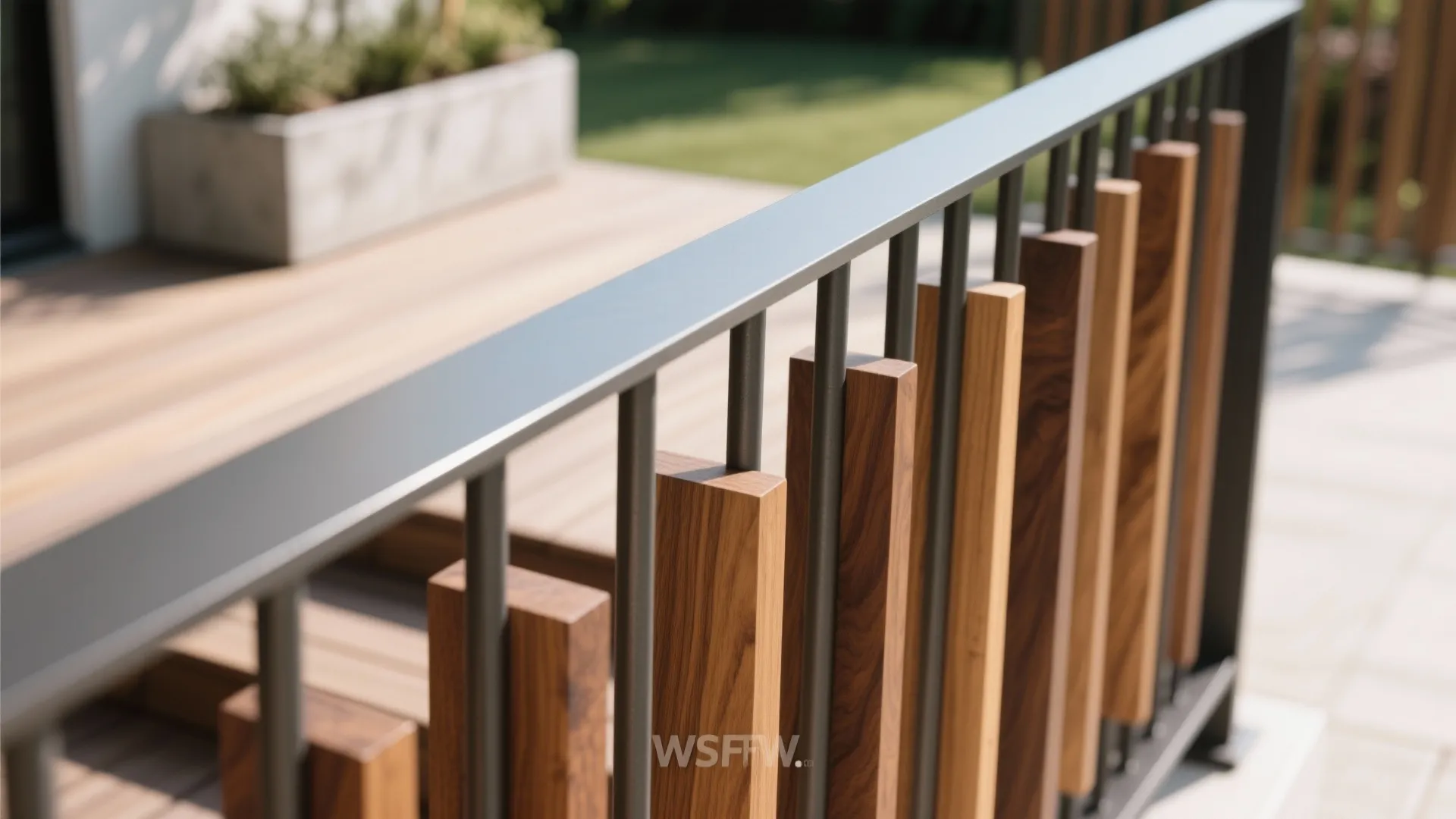 Mixed Materials: Wood + Metal Rhythm