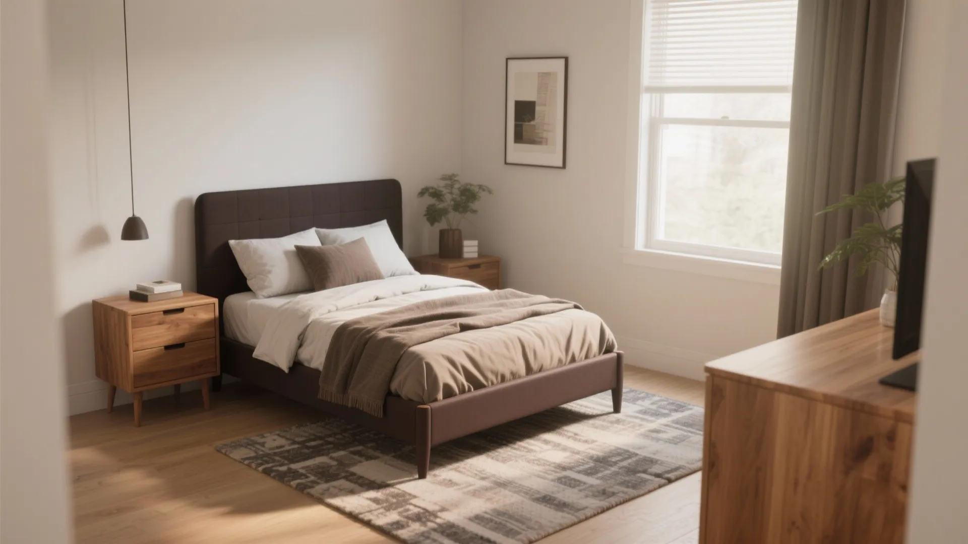 2. Use Mixed Wood Tones to Add Depth