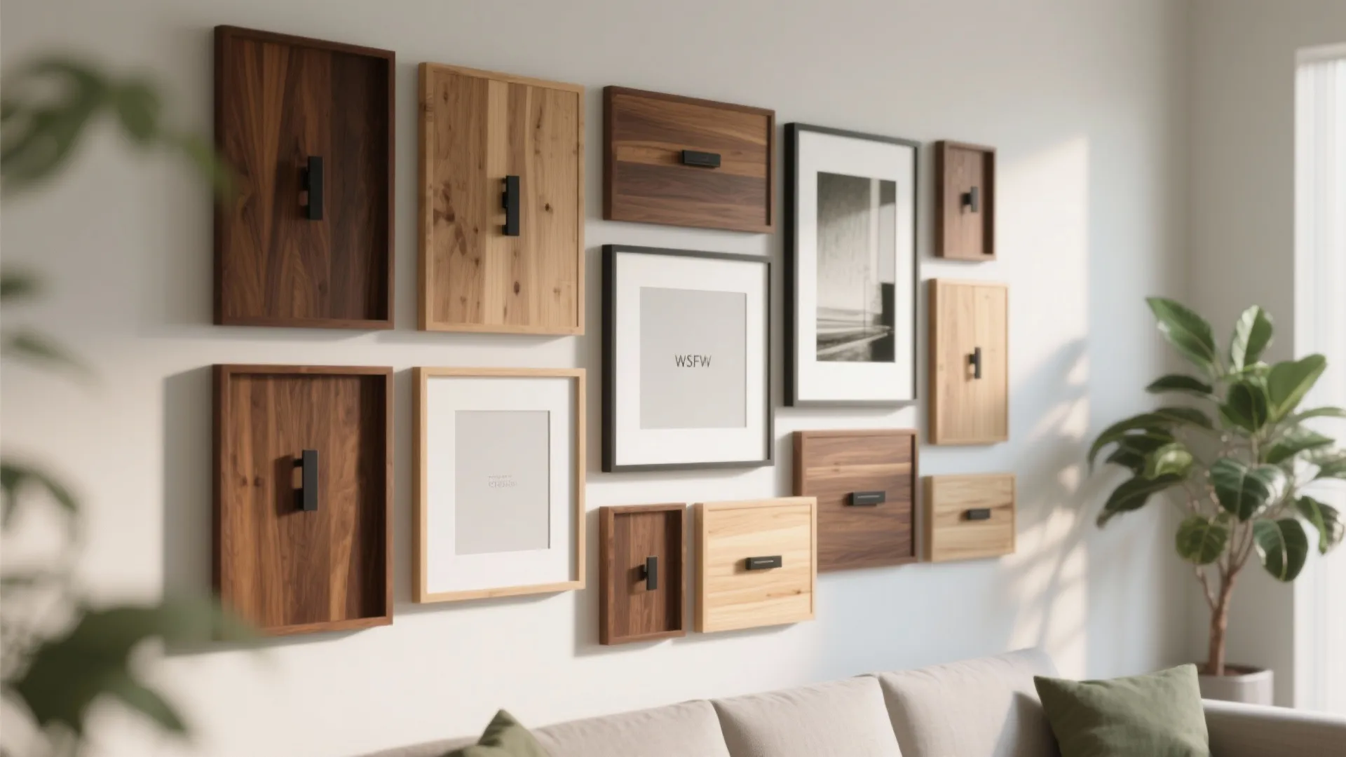 Mixed Wood Tones for Depth and Balance