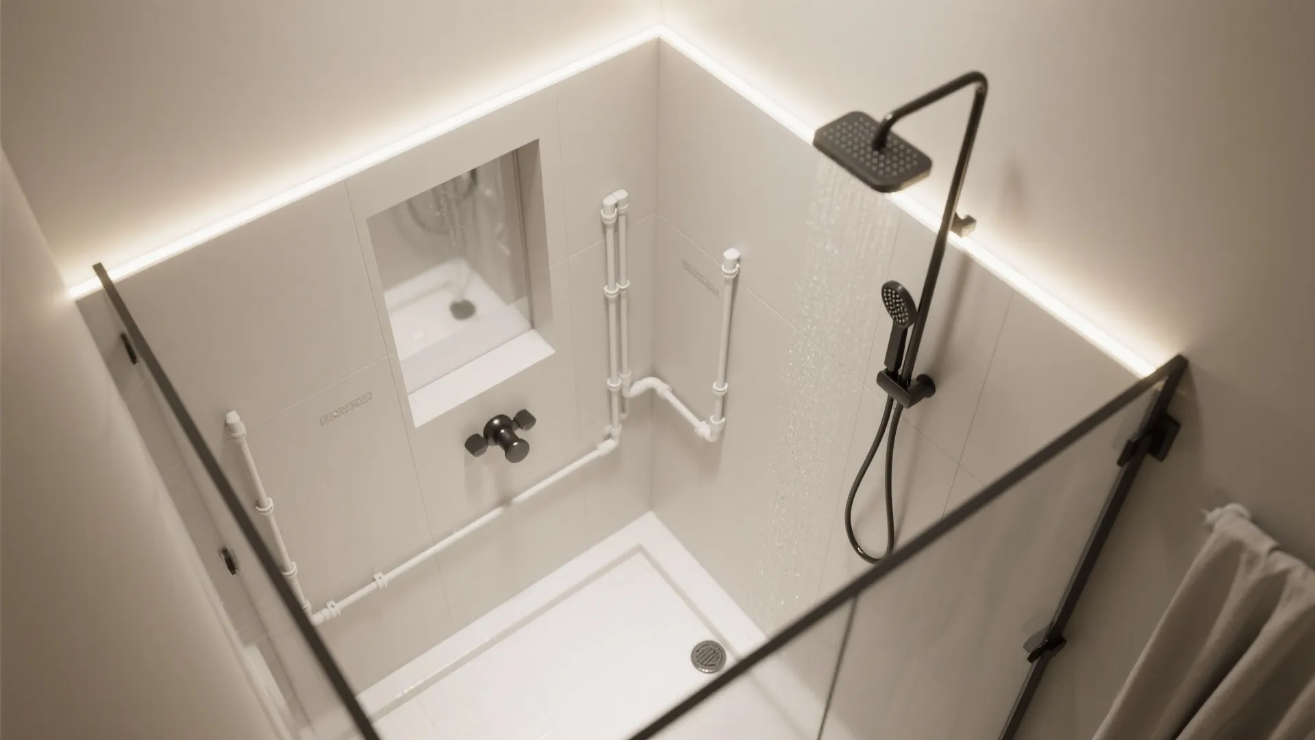 Smart mixer placement and thermostatic control