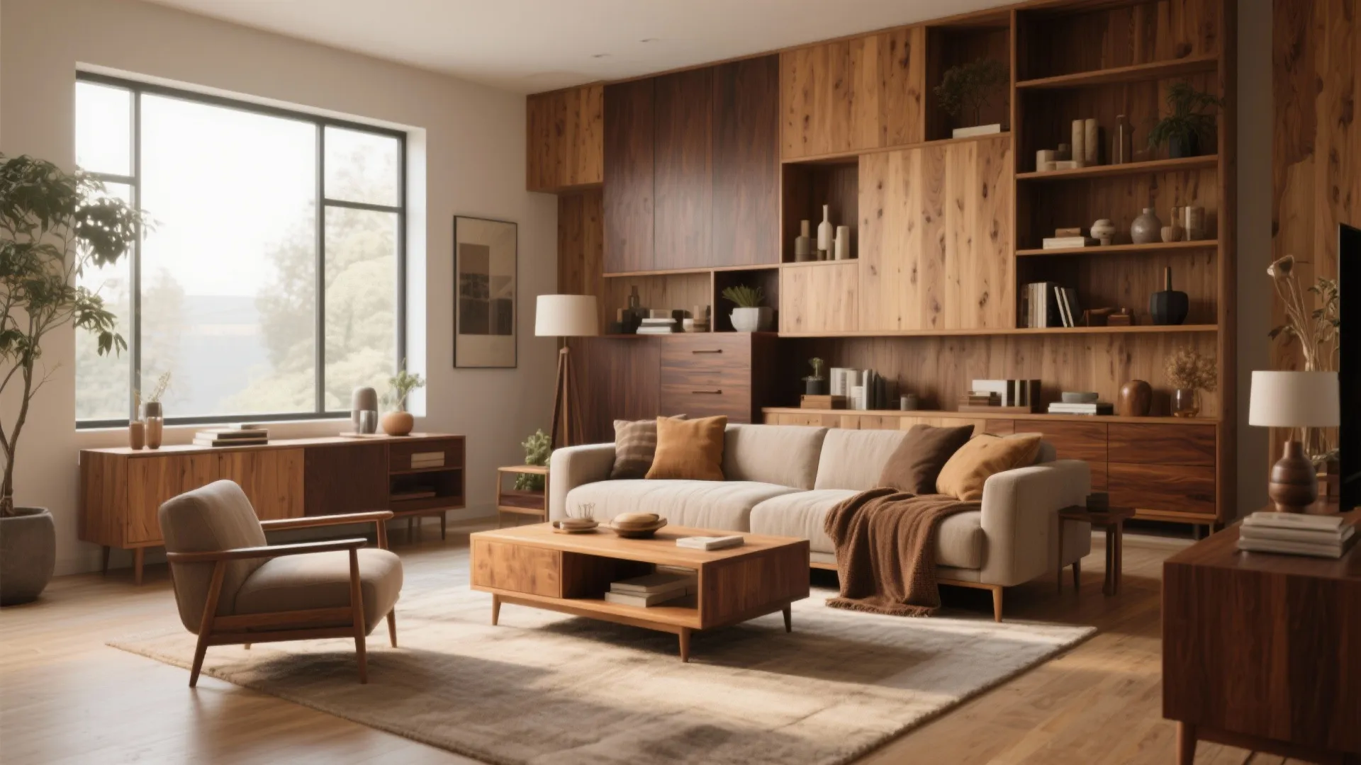 Mixing Woods and Browns