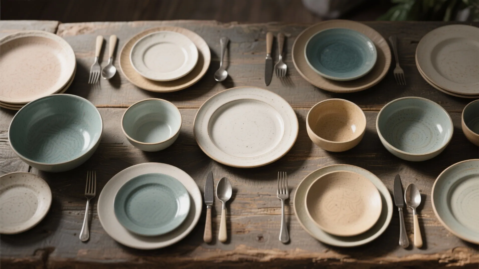 8. Mix-and-Match Dinnerware