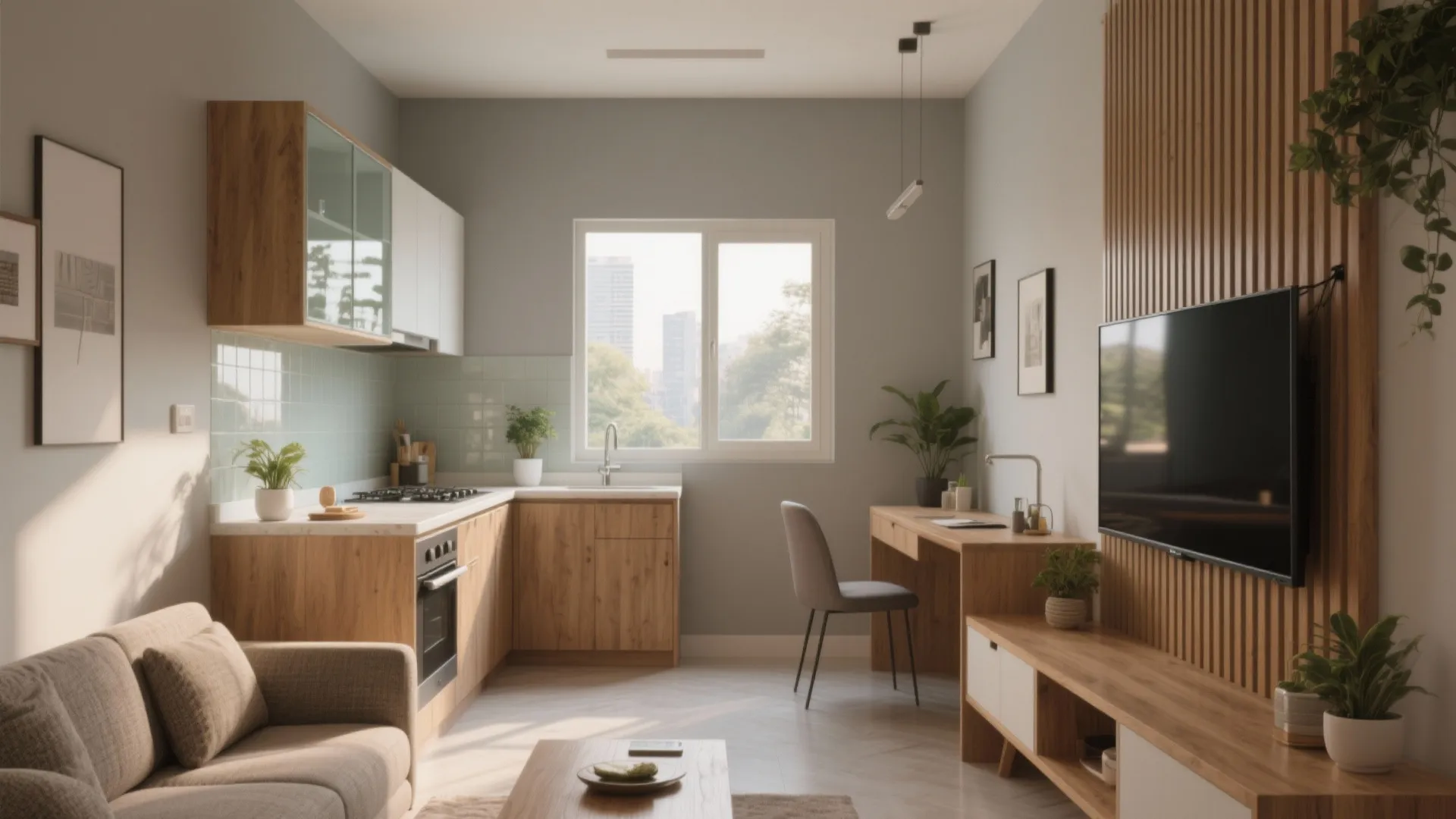 2 BHK Flats in Miyapur: 5 Smart Design Ideas: Small-space, big creativity—my 5 proven interiors for Miyapur’s 2 BHKs