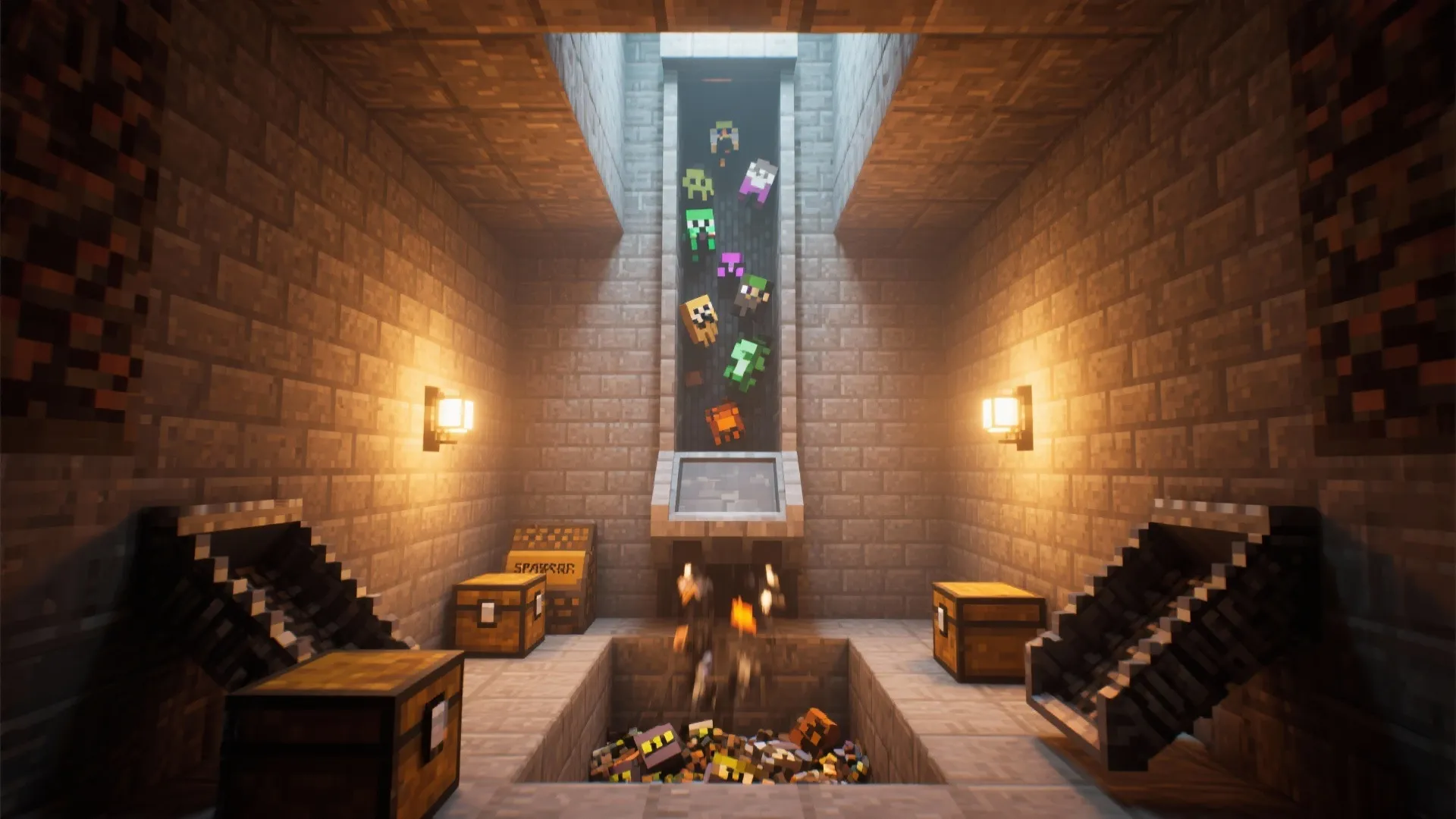 Mob Drop Chute Efficiency