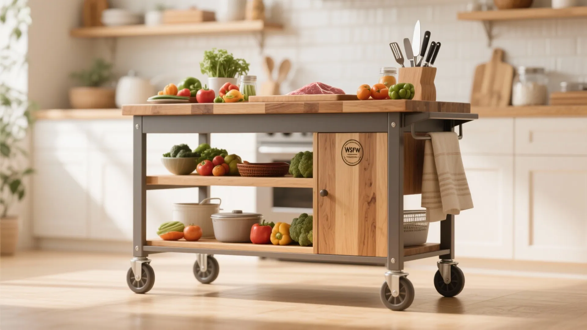 7. Mobile Prep Carts