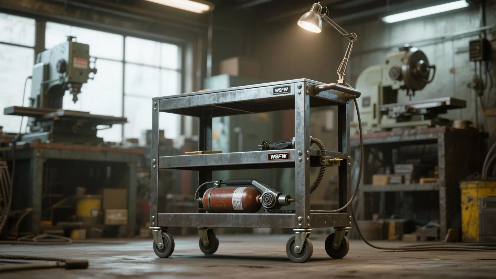 3. Mobile Heavy-Duty Cart