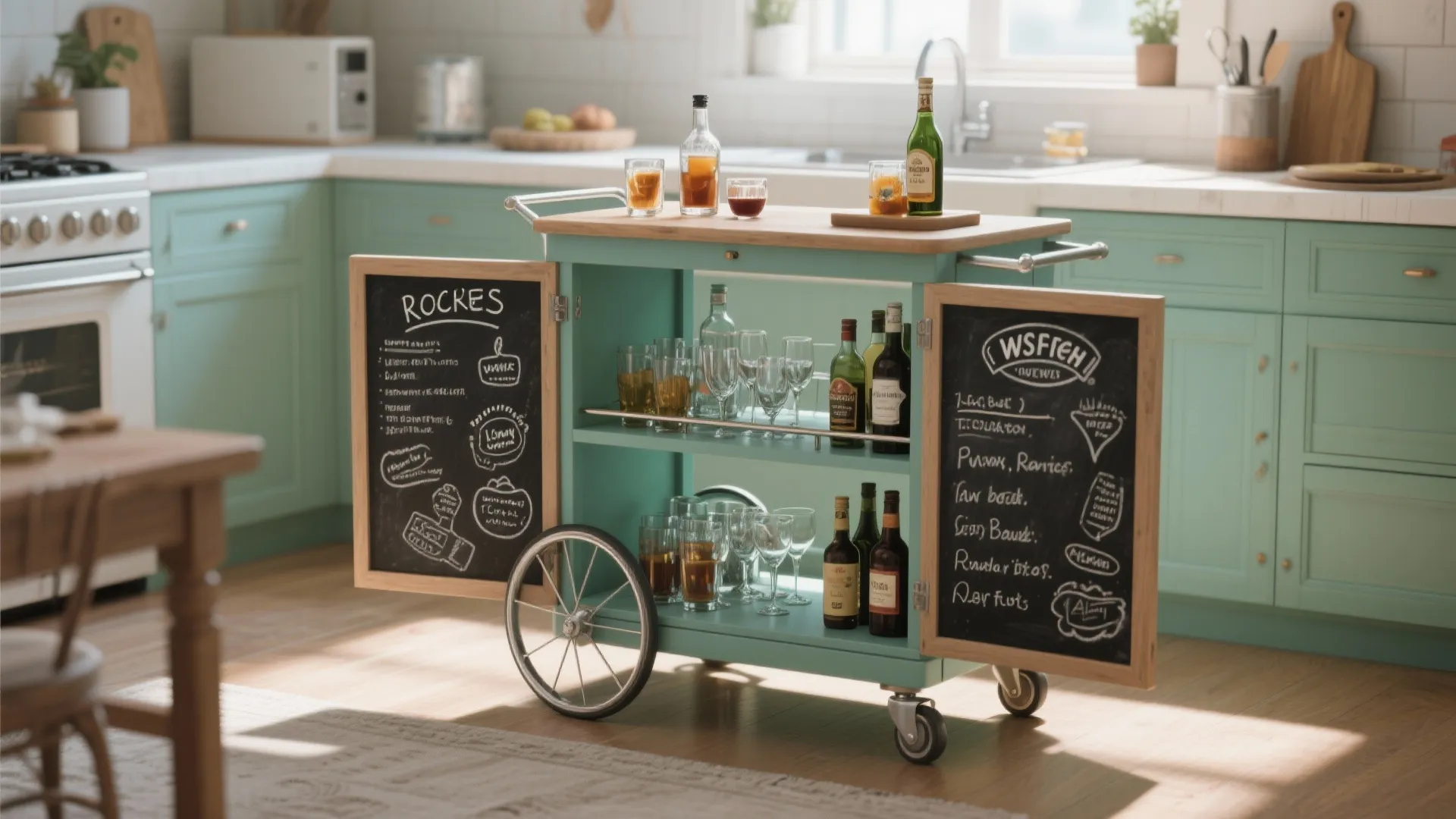 5. Mobile Cart Bar