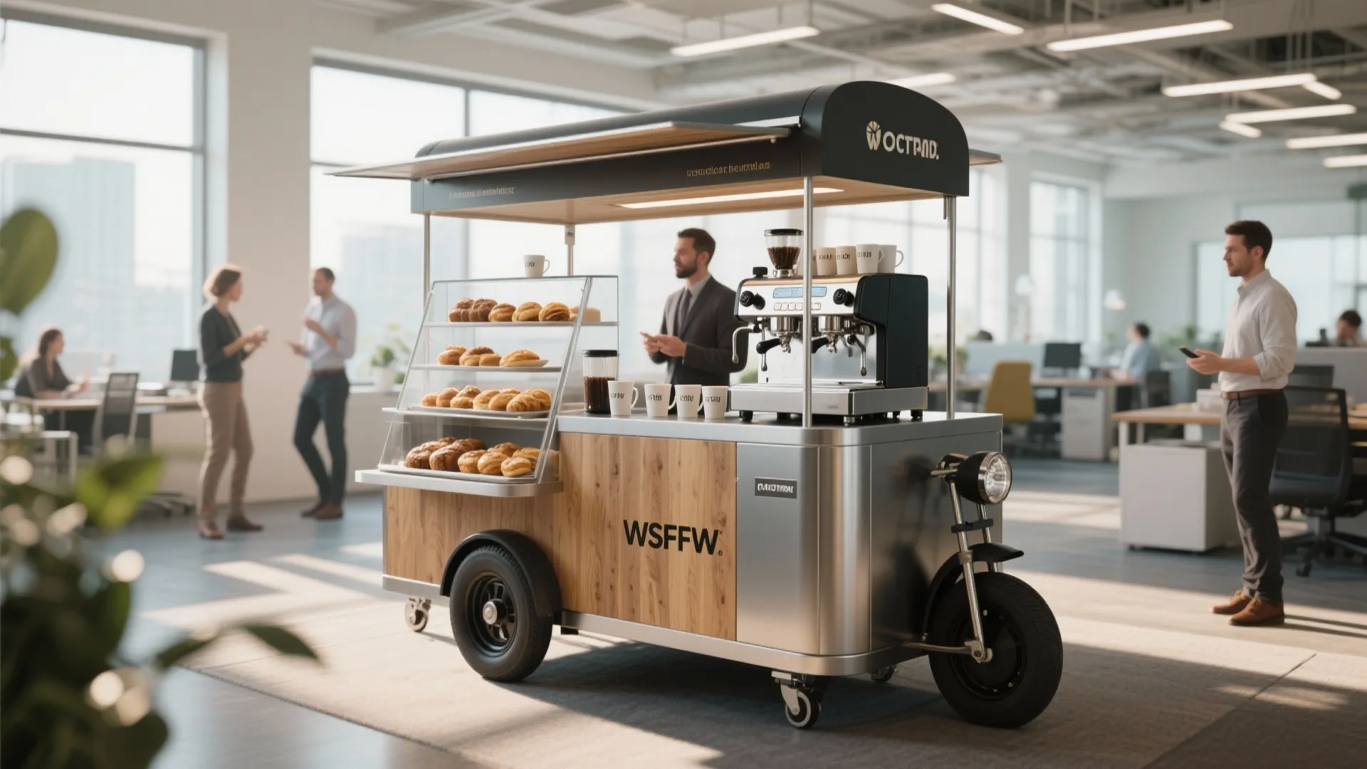 1. Coffee Bar on Wheels