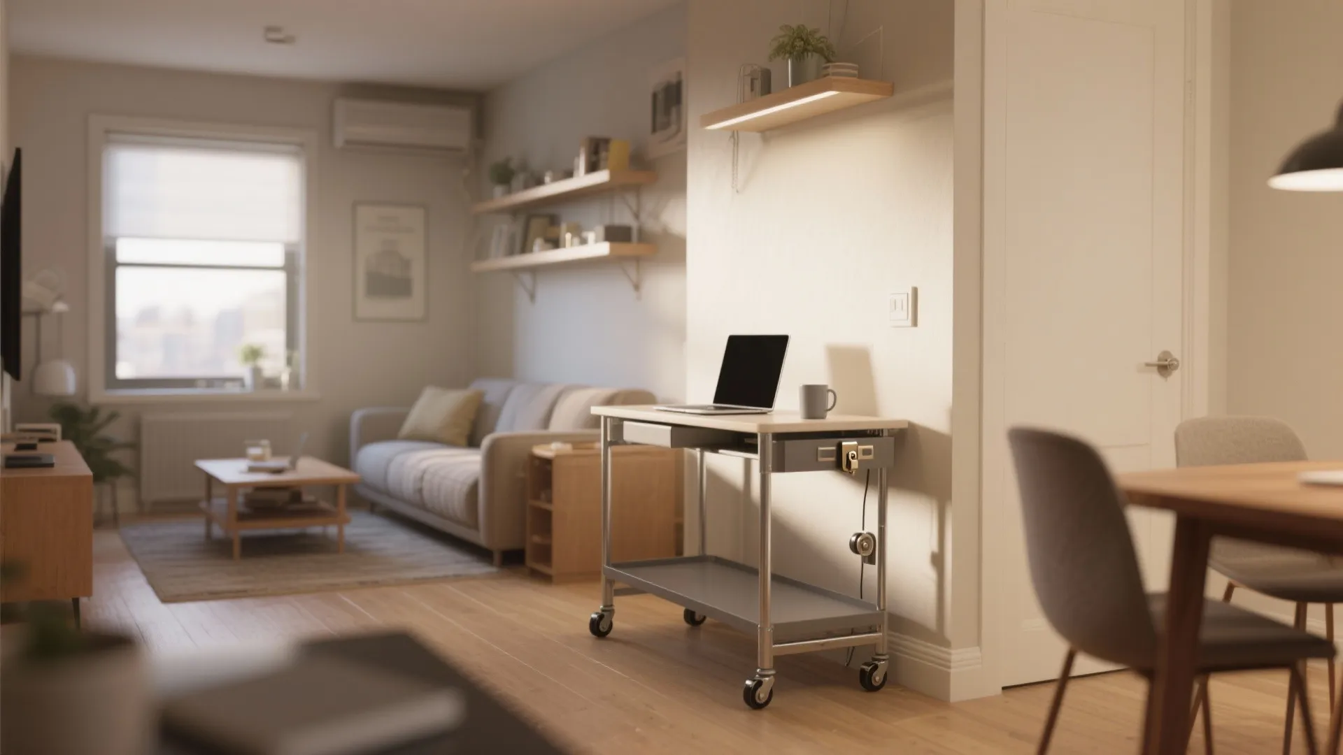 5. The Mobile Desk Cart