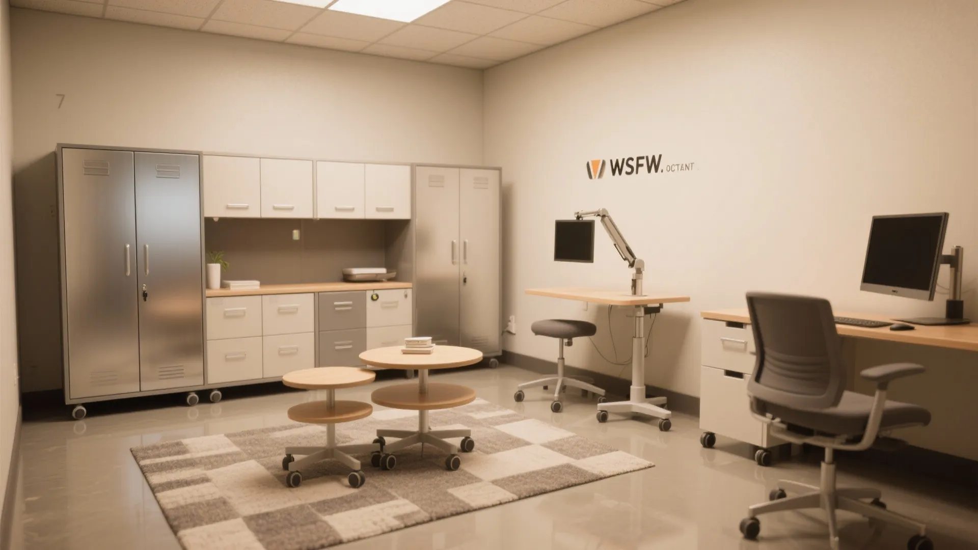 4. Flexible Seating and Mobile Furniture