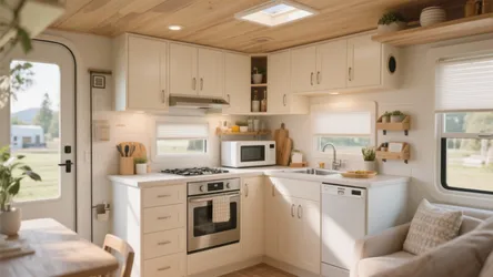 10 Clever Kitchen Ideas for Mobile Homes