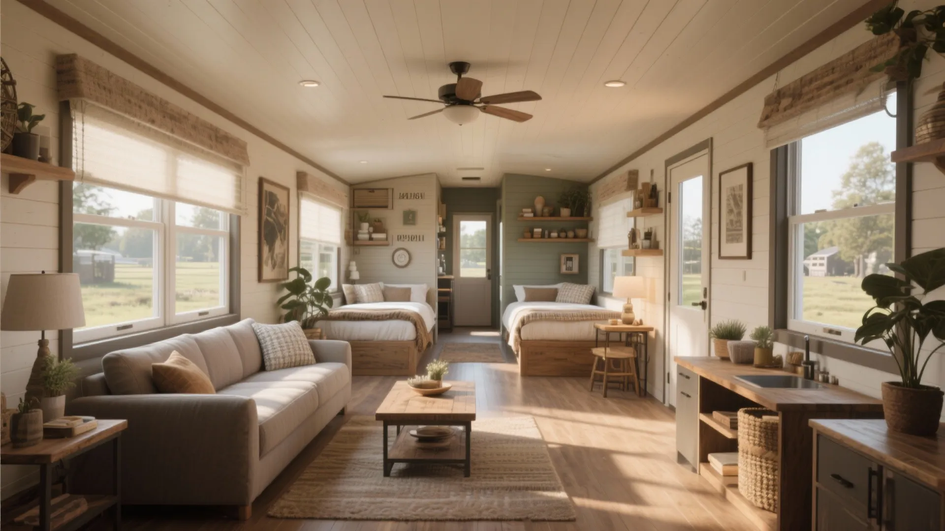 10 Smart Ideas for a 24x60 Mobile Home Design: My personal tips to make a 2-bedroom 24x60 mobile home stylish and functional