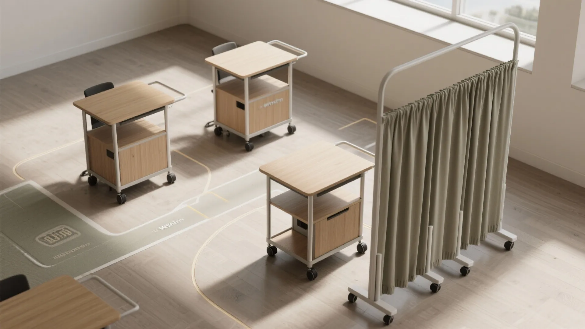 5. Mobile modules and privacy screens