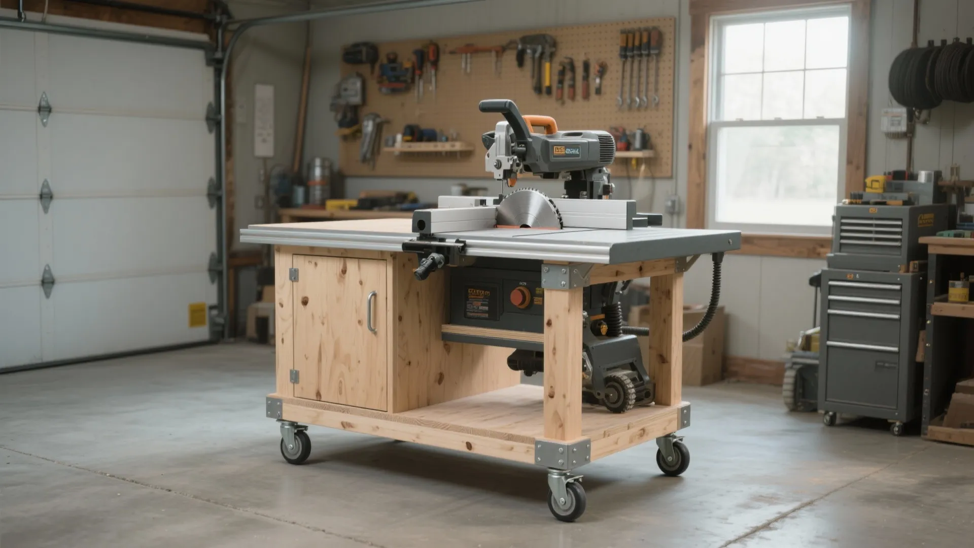 Table Saw Mobile Base DIY: Easy Step-by-Step Guide: Fast-Track Guide to Building a Mobile Table Saw Base in Minutes