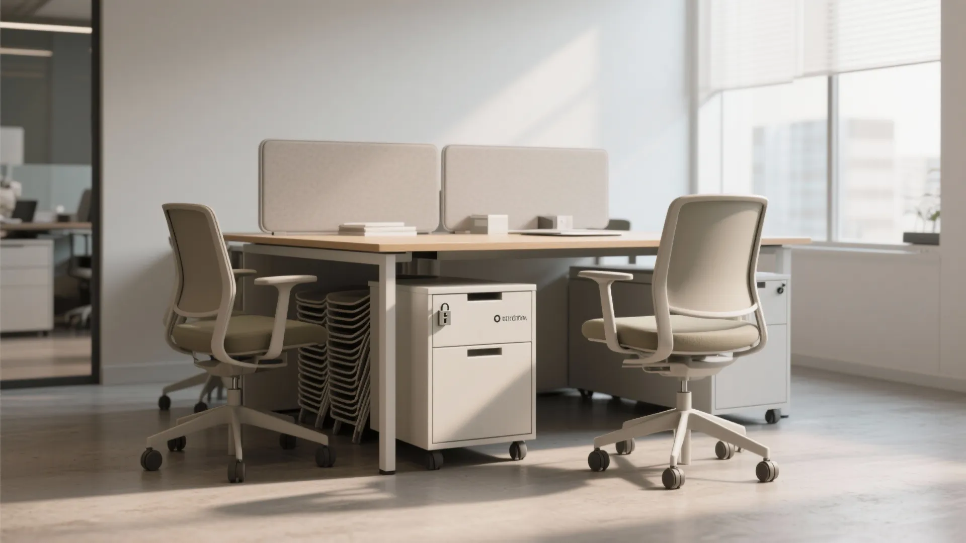 4. Flexible seating and mobile storage