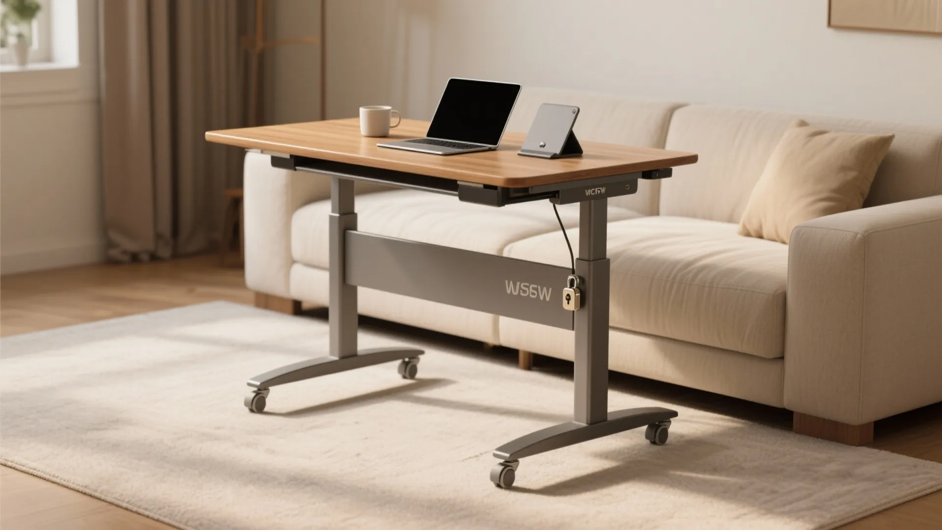 4. Mobile sit-stand cart