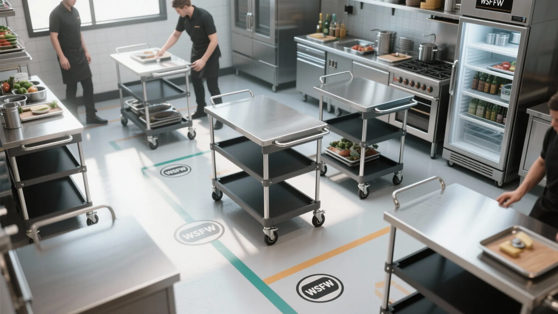 3. Flexible Stations with Mobile Equipment