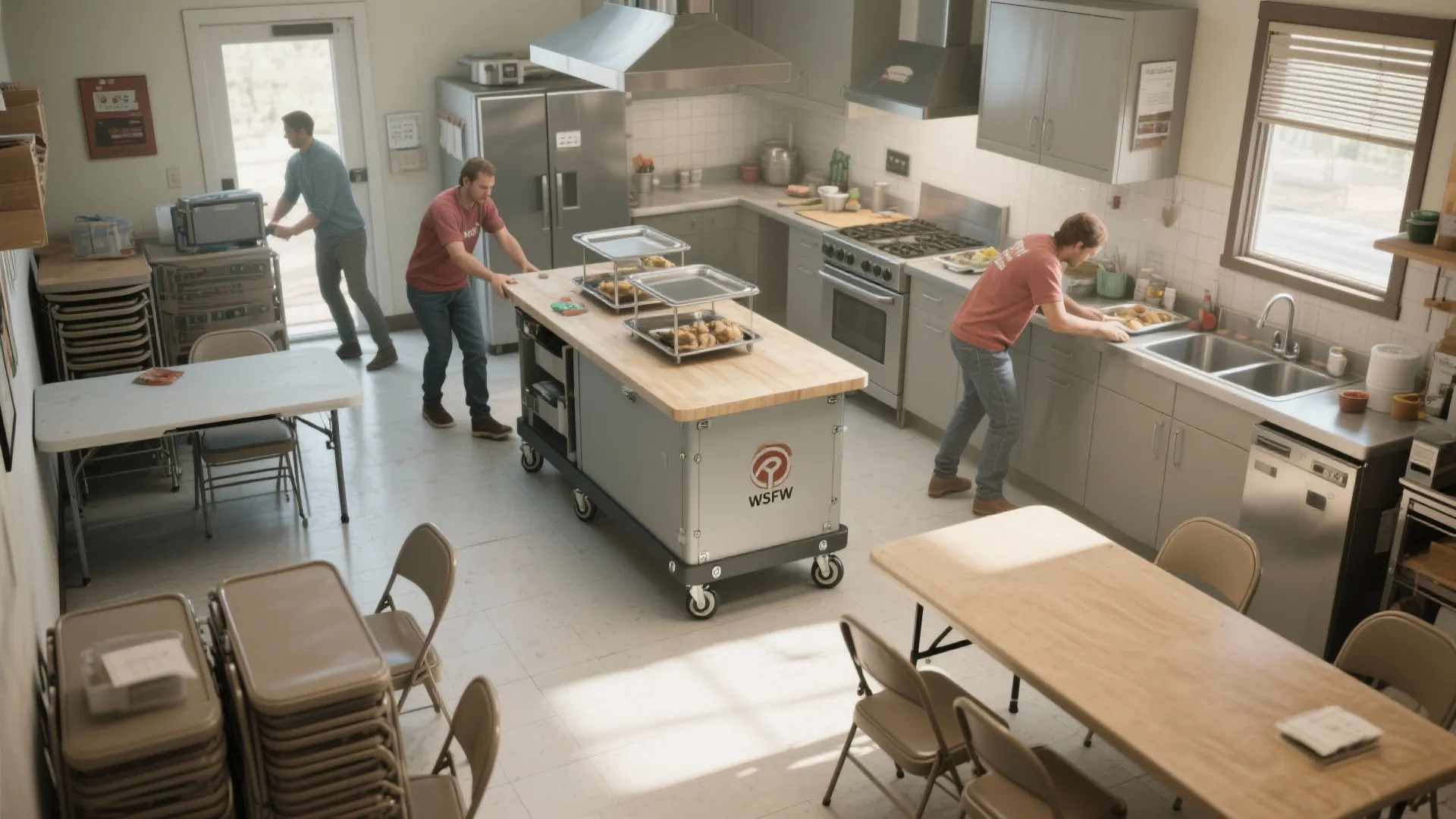 2. Use mobile stations for flexibility