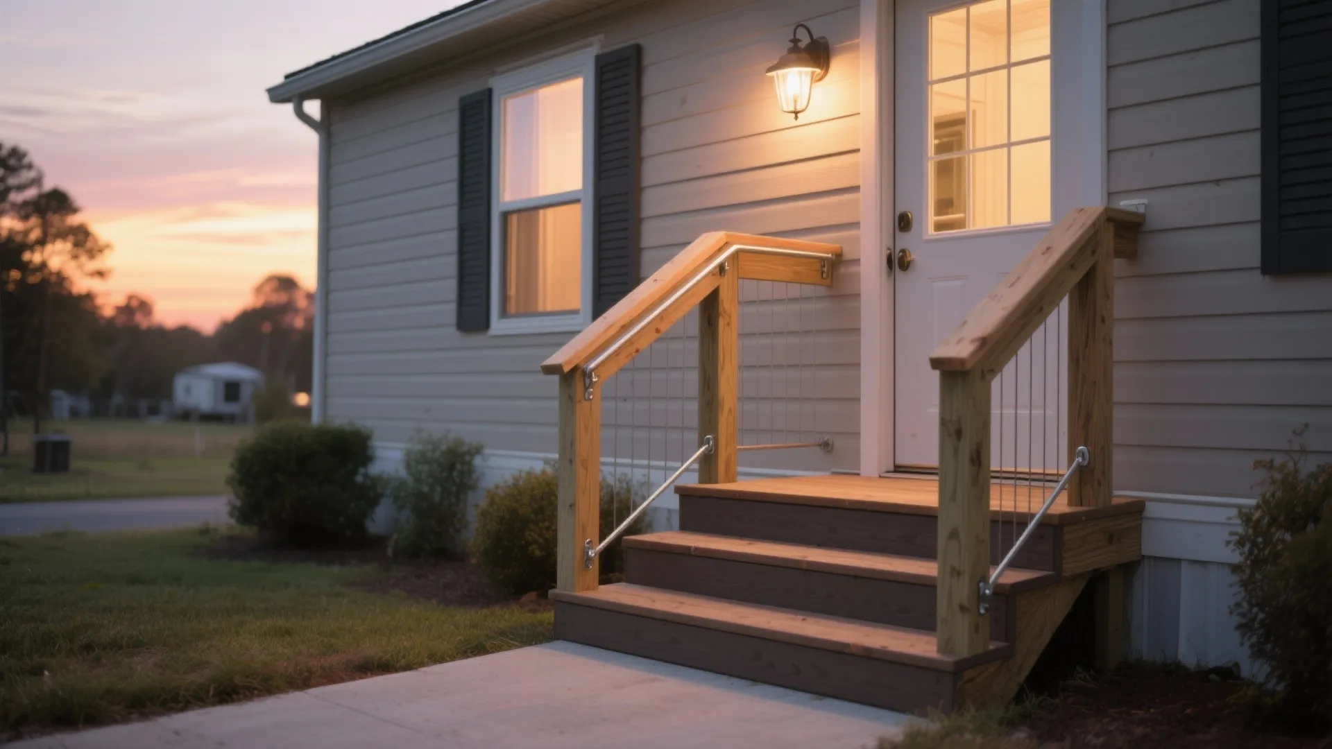 DIY Mobile Home Steps: Easy Guide for Beginners: 1 Minute to Understand Mobile Home Steps Installation