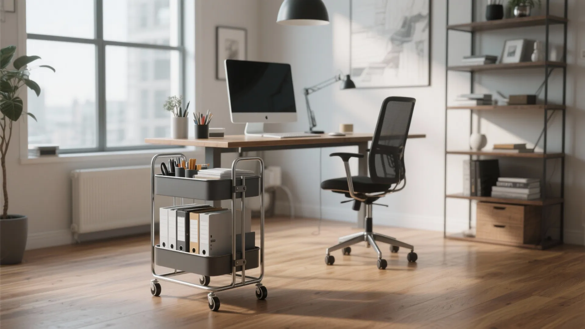 3. Mobile Storage Carts