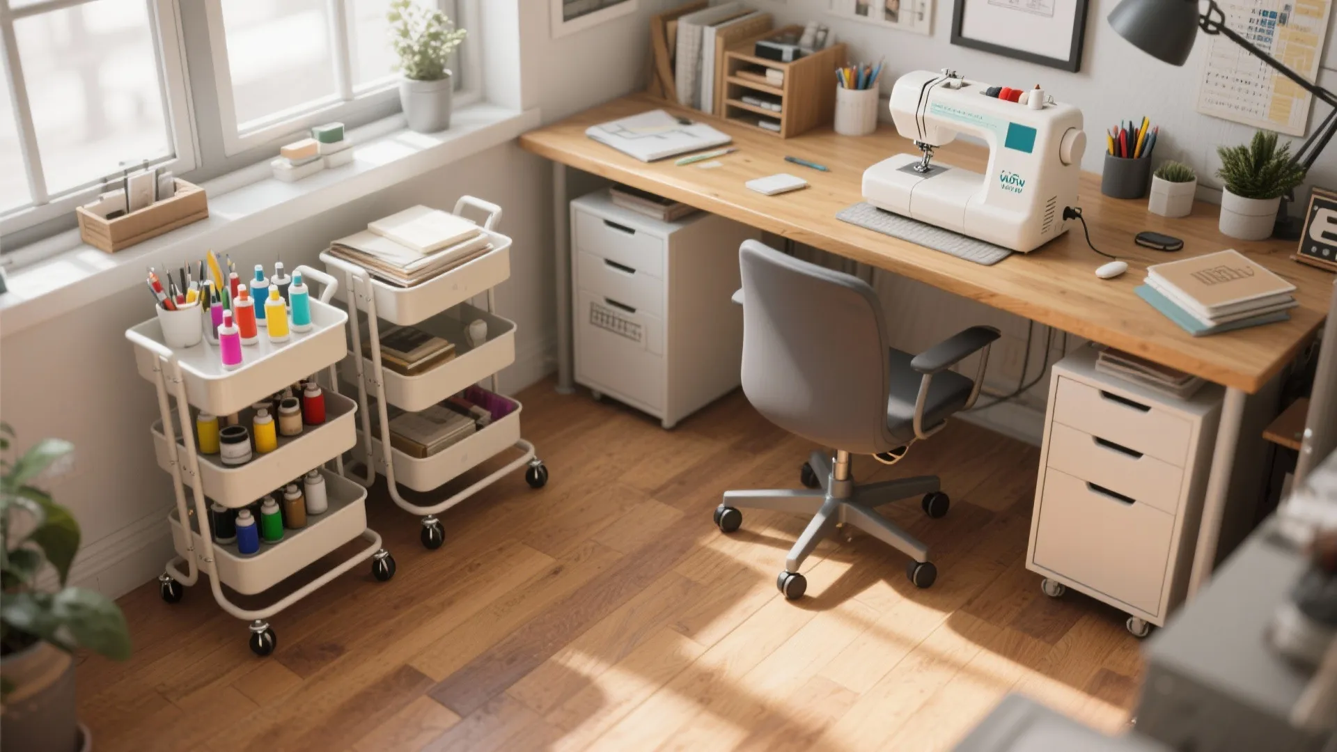 5. Mobile Storage Carts