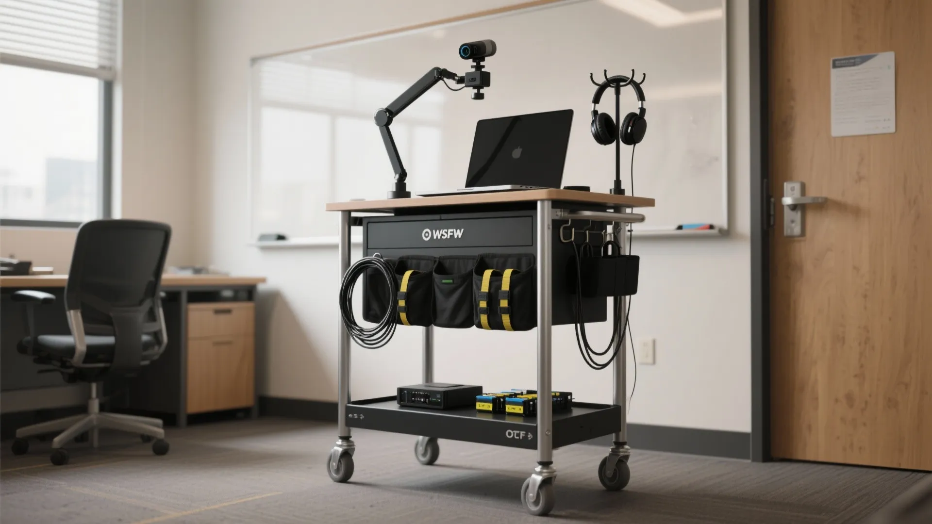 3. A mobile tech station for flexible observations
