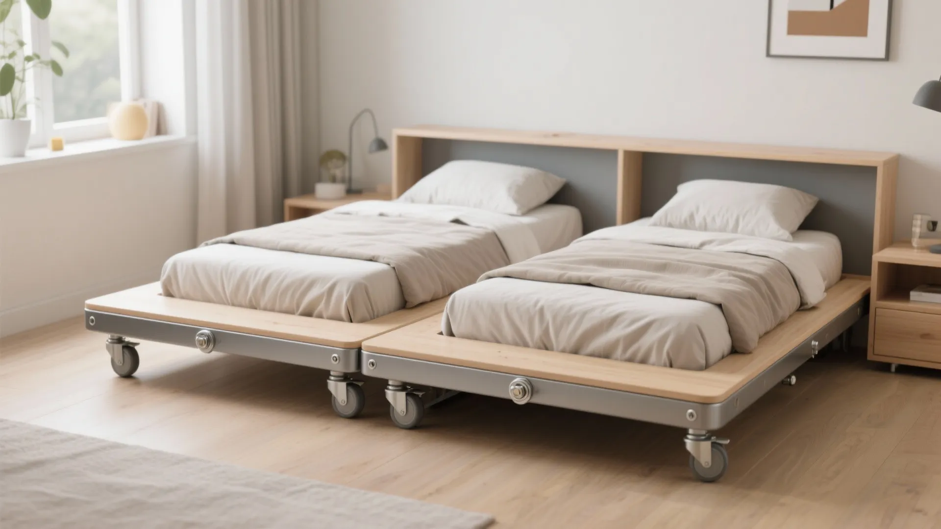 4. Mobile twin modules that reconfigure