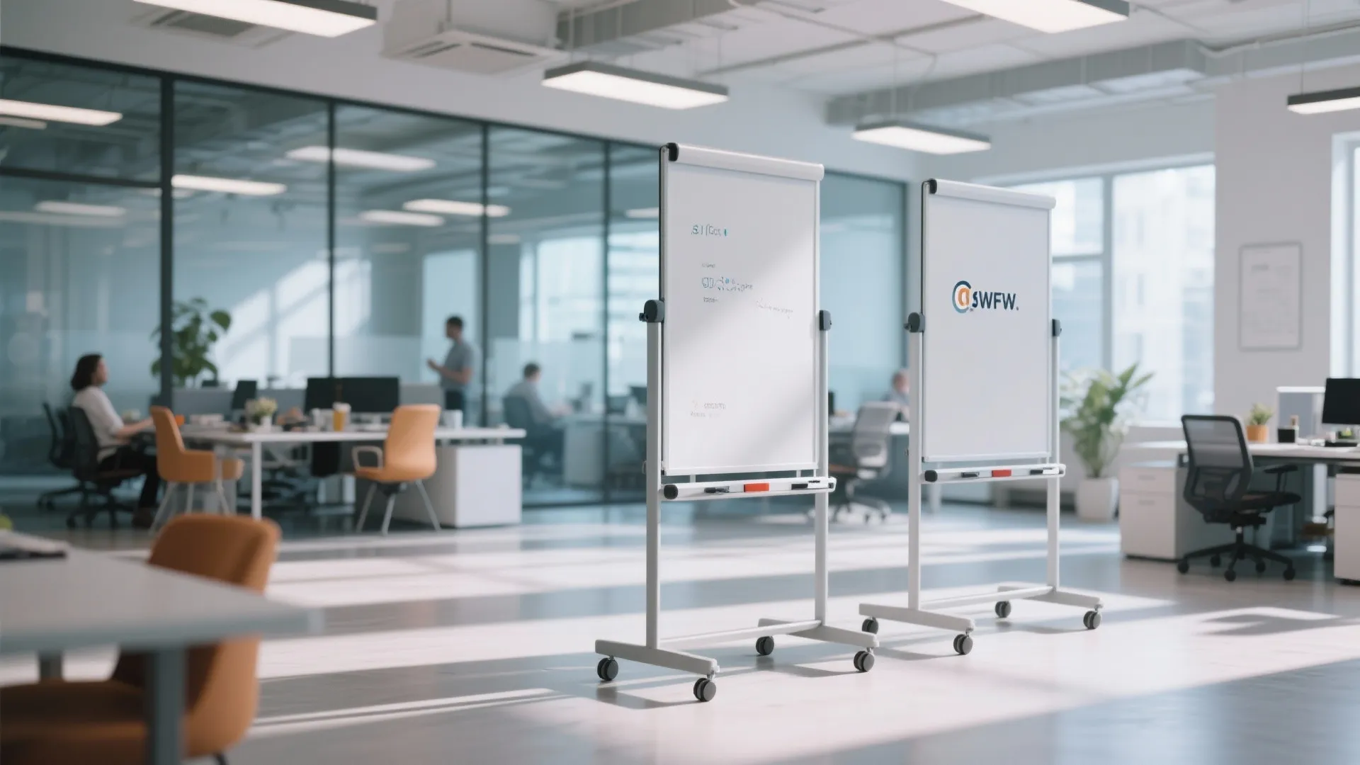 2. Mobile Whiteboard Panels