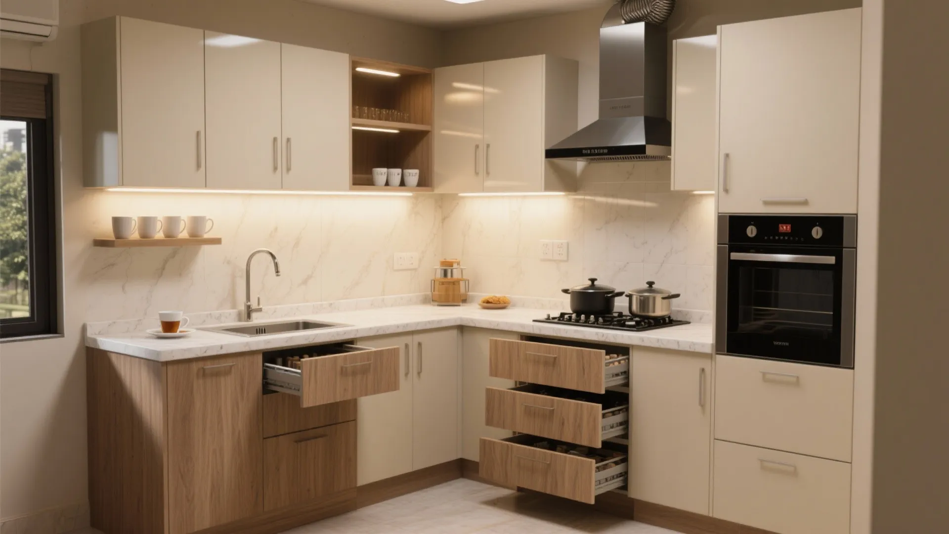 Modular kitchen that multitasks