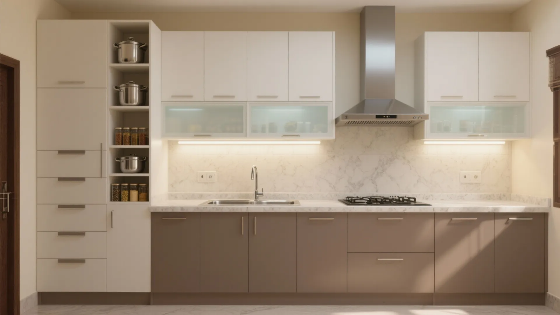 A Modular Kitchen That Works Hard (and Stays Calm)