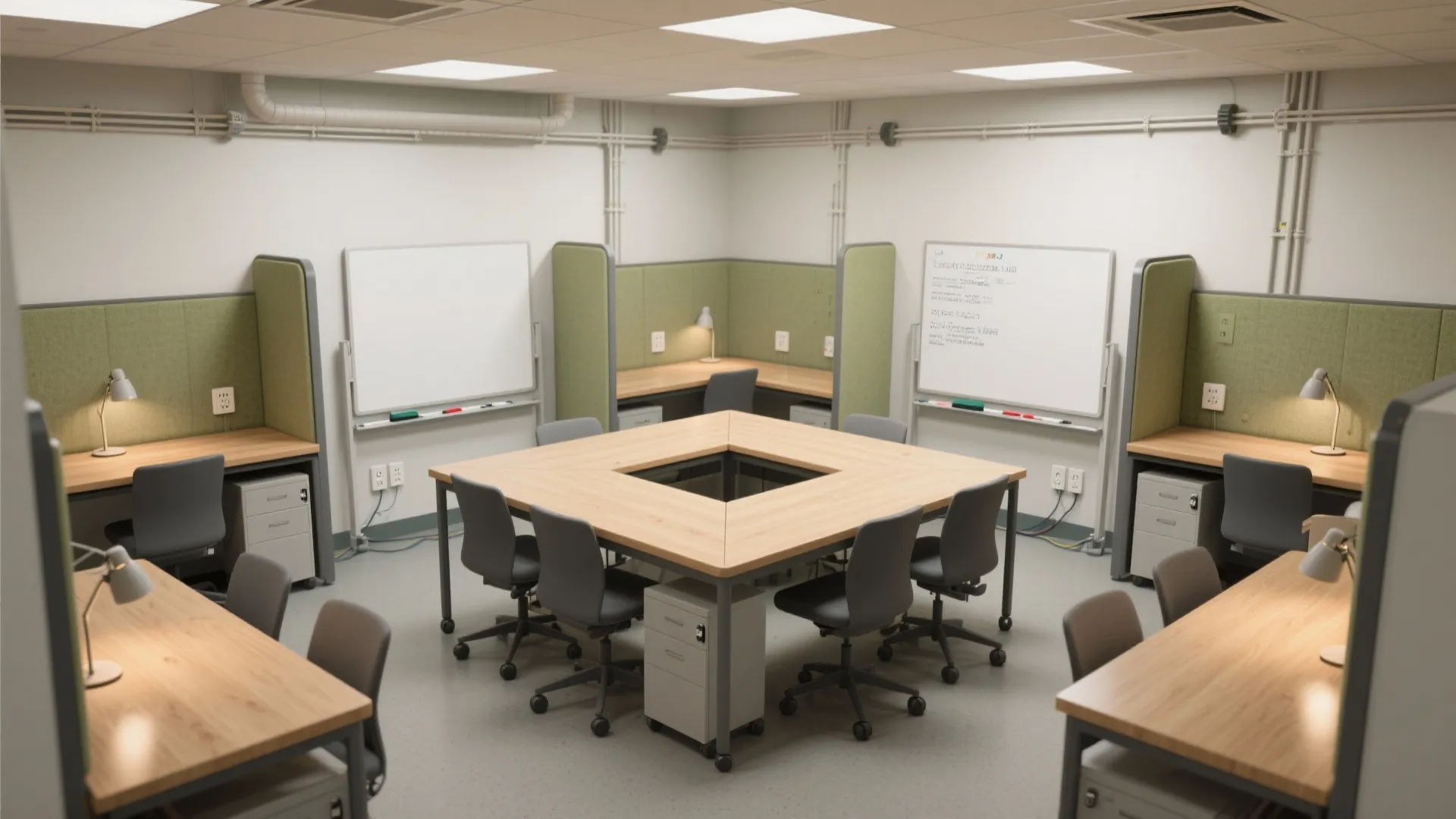 Modular Tables and Rolling Whiteboards for Agile Study Groups