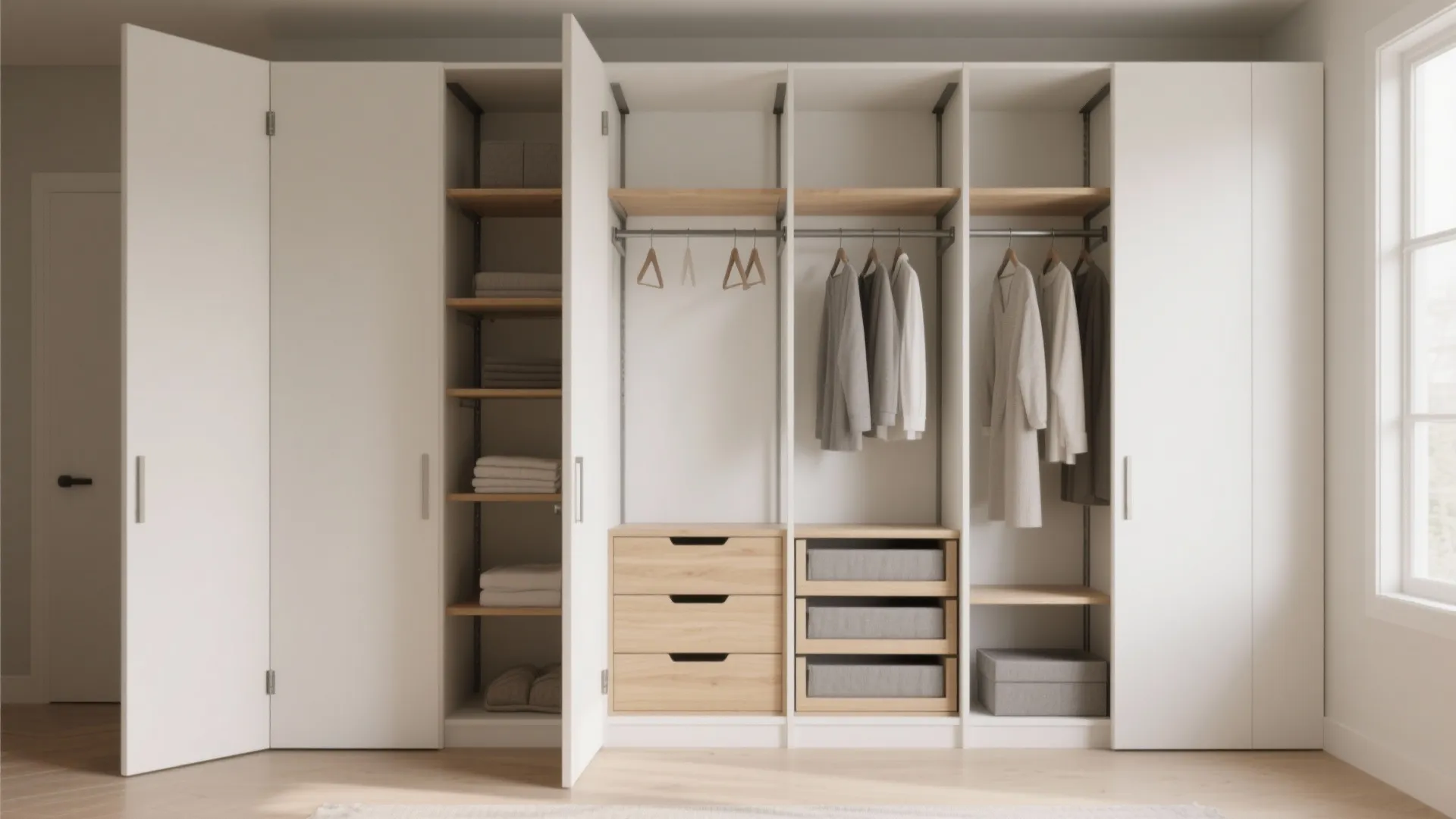 Modular Wardrobes and Adjustable Systems