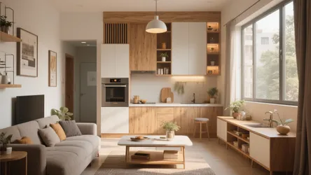 5 Interior Design Ideas for 1 BHK Flat in India