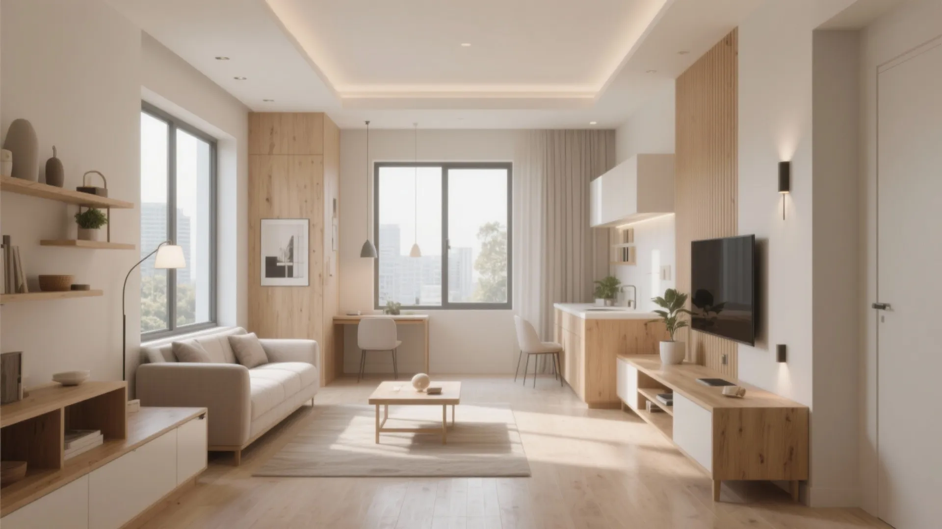 5 Smart Interior Ideas for 1 BHK Flats: Maximize style and function in your small apartment with these proven tips