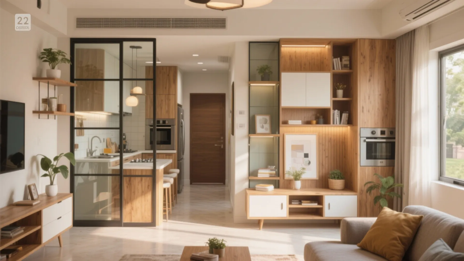 5 Smart 2 BHK Interior Design Ideas India: Transform Your 2 BHK Flat with Space-Savvy, Trendy Design Ideas