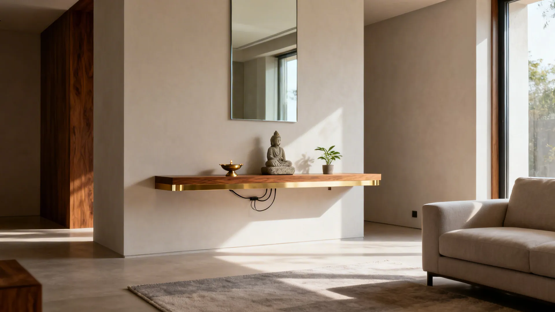 5 Modern Living Room Altar Designs for Home