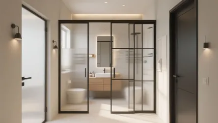 5 Aluminium Door Design Ideas for Bathrooms