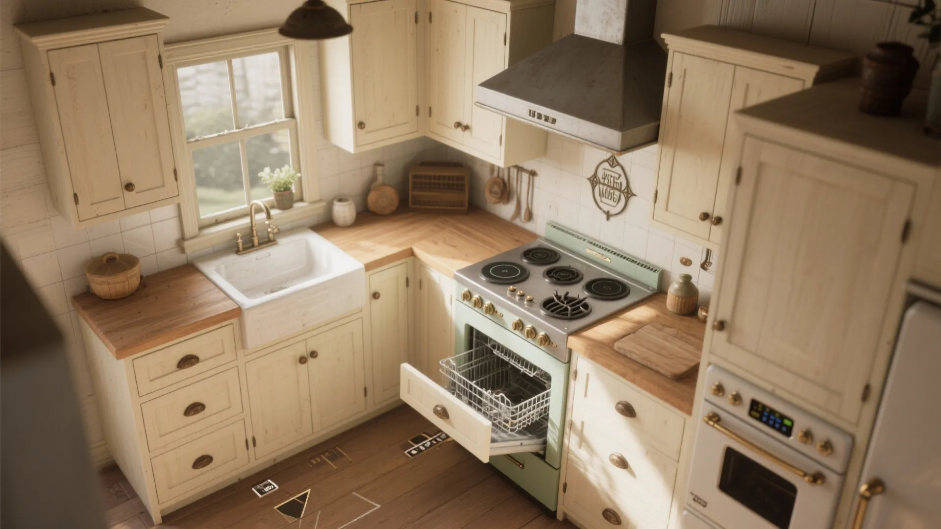 3. Mix Modern Efficiency with Antique Character