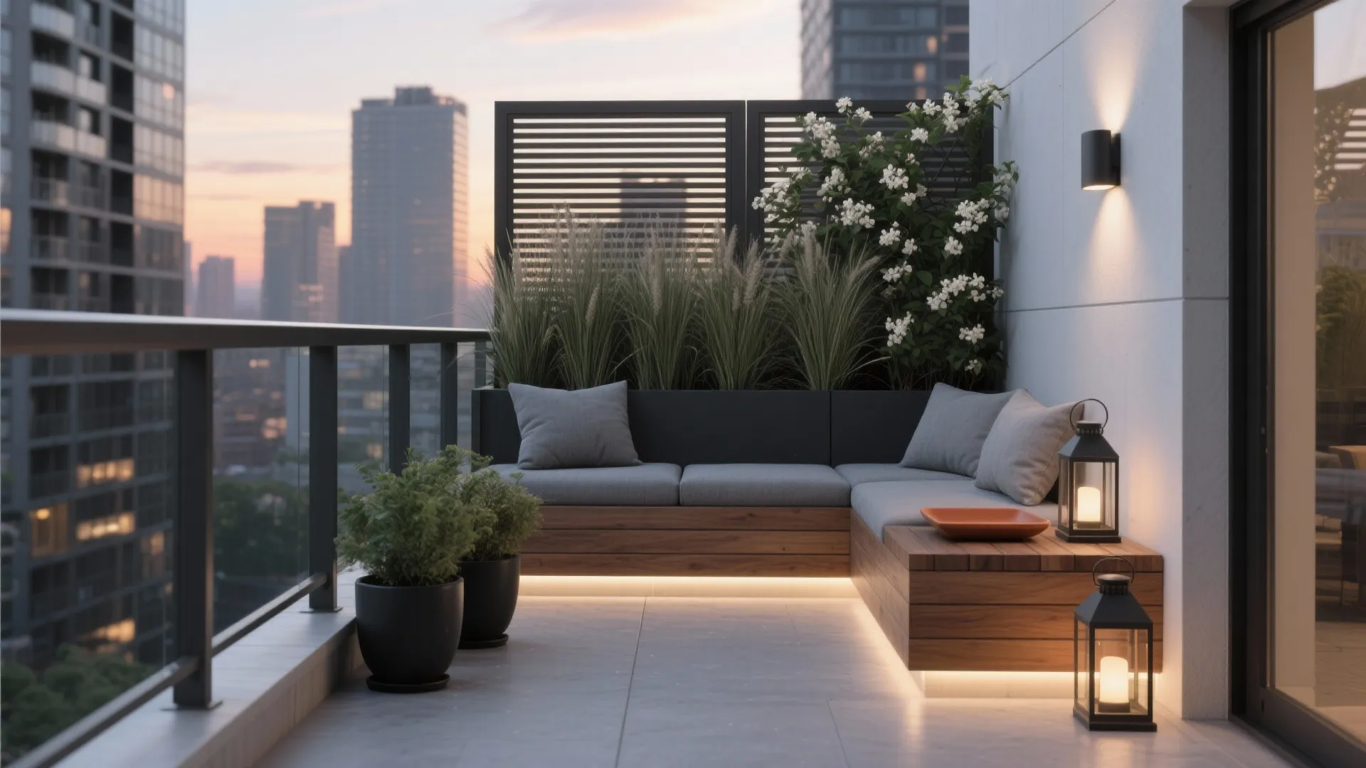 5 small modern balcony design ideas: Smart, stylish, and space-savvy tips from an interior designer who loves tiny outdoor rooms