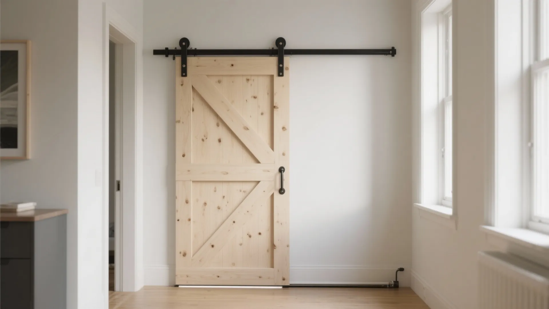 Barn Door DIY Cheap: Transform Your Space Affordably: 1 Minute to Create a Stylish Barn Door on a Budget