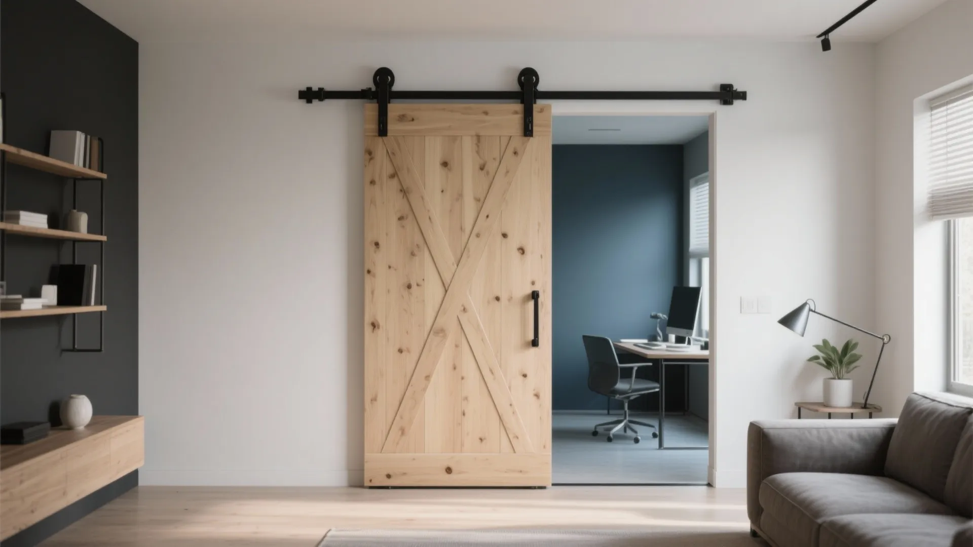 DIY Barn Door Track: Simple Guide for Stylish Sliding Doors: 1 Minute to Master Your Own DIY Barn Door Track Installation