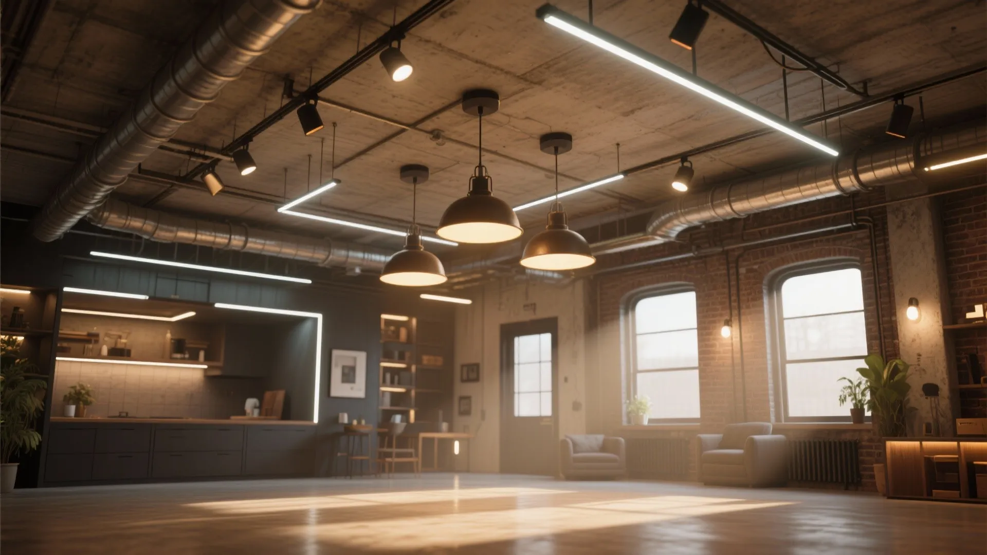 Modern Ideas for Exposed Basement Ceiling Lighting: Fast-Track Guide to Illuminate Your Space Efficiently