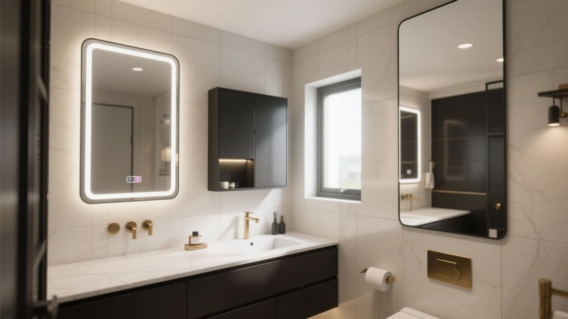 5 Modern Bathroom Mirror Designs That Elevate Small Spaces