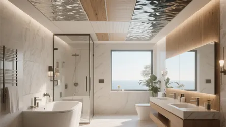 10 Waterproof Bathroom Ceiling Ideas
