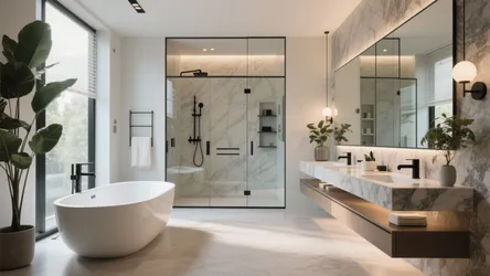 10 Modern Master Bathroom Ideas with Photos