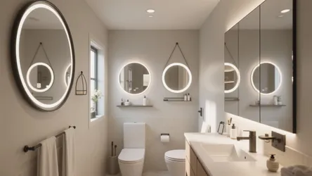 5 Bathroom Mirror Design Ideas